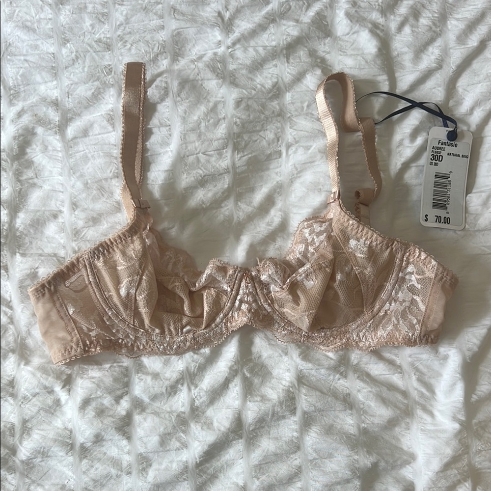 Fantasie Lace Underwire Bra - Nude